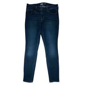 Old Navy Blue Denim Low Rise Pop Icon Skinny Jeans Women’s Size 4